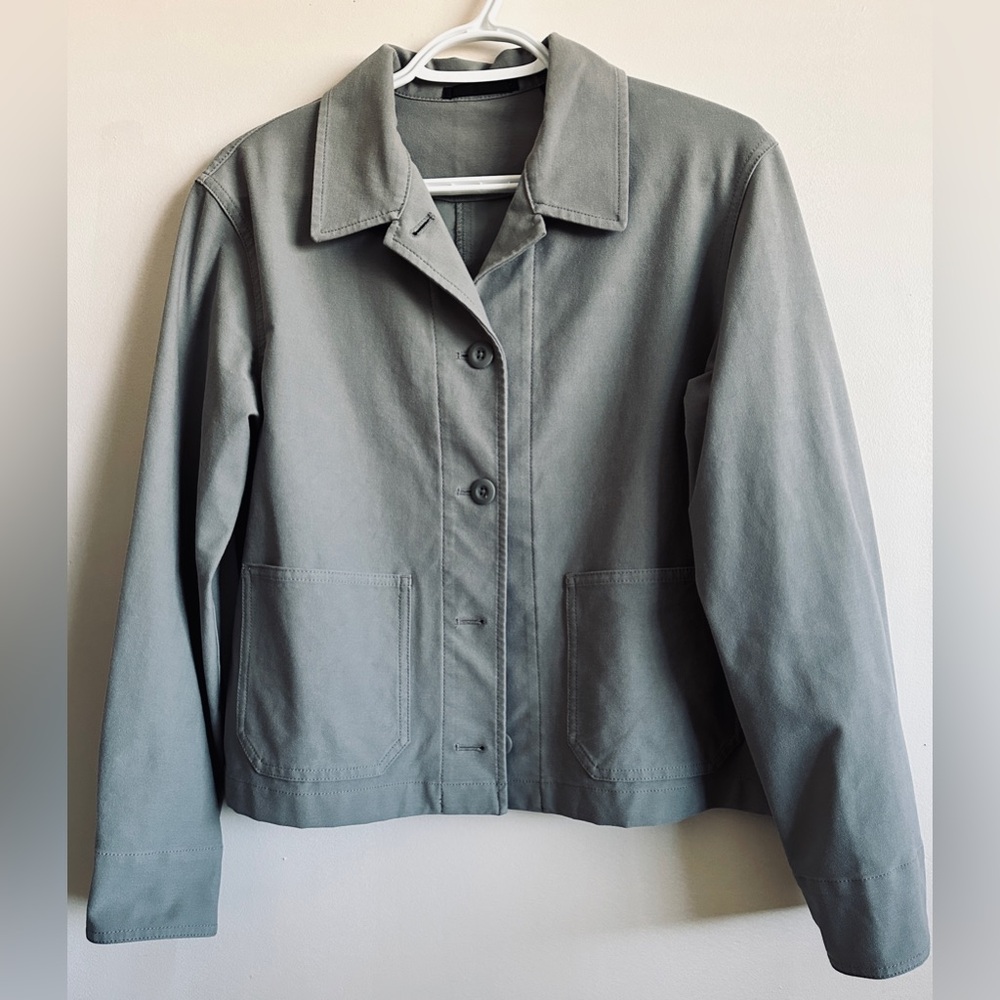 Uniqlo Women's Utility Jacket in Slate